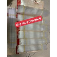 100 ống thủy tinh phi 6 dài 20cm