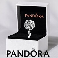 100% PANDORA chính hãng, vòng tay trang sức bạc S925, mặt dây chuyền, charm nốt nhạc mở