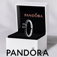 100% PANDORA genuine S925 sterling silver ring pairing Pandora ME Black Chakra Heart Ring