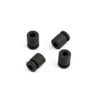 100 PCS Cột cao su giảm chấn iFlight 4In1 ESC Phụ kiện mô hình bóng hấp thụ sốc cho REVO Bee32 F4 / F7 Điều khiển bay Tháp bay FPV RC (Đen)