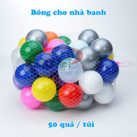 100 quả bóng nhựa Φ 8 cm cho nhà banh quây cũi S08V0A