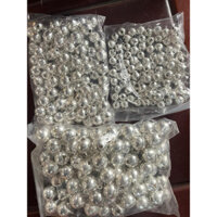 100 quả chuông , lục lạc 2cm bạc