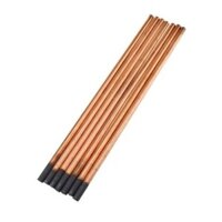 100 que thổi than tròn phi 6, 8 Que hàn carbon