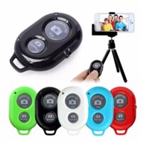 100 Remote chụp ảnh cho điện thoại Bluetooth Shutter (Màu Đen) - [ADPS]