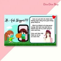 100 tem dán cảm ơn shipper