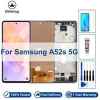 100% Thử Nghiệm Cho Samsung Galaxy A52s 5G Màn Hình LCD Bộ Số Hóa Cảm Ứng Sửa Chữa Phần Lắp Ráp SM-A528B SM-A528N