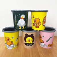 [100] Thùng Rác Nhựa Mini Hoạt Hình