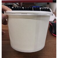[100] Tô giấy, bát giấy kèm Nắp - Đựng cháo - Bún - Phở - Bánh canh - Hủ tiếu 1000ml - 30oz