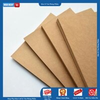 100 tờ Giấy KRAFT A4 định lượng 250 - 350gsm làm thiệp chuẩn vintage [ KHO SỈ ]