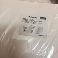 100 tờ wafer paper làm hoa giấy gạo