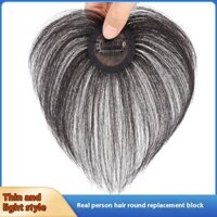 100% Tóc Con Người Mảnh Đen Và Nâu Đậm Tóc Topper Tóc Thay Thế Tóc Trắng Thoáng Khí Và Nhẹ Tóc Giả Tăng Khối Lượng Tóc Cho Nữ