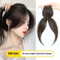 100% Tóc Con Người Màu Đen Và Mocha Nâu Tóc Topper Tóc Thay Thế Tóc Trắng Thoáng Khí Và Nhẹ Tóc Giả Tăng Thể Lượng Tóc Cho Nữ