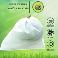 100 Túi 25x30cm Túi Bọc Trái Cây Bưởi, Ổi, Xoài, Na To Có Dây Buộc - Người Làm Vườn