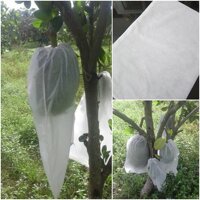 100 Túi Bao Mít Lớn > 10 KG - Kích Thước 50 X 66 cm - Lưới Mùng - Dây Rút