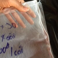 100 TÚI BỌC BƯỞI DIỄN,PHẬT THỦ,CHÙM NHO, THANH LONG,XOÀI.,,, CỠ 25x30