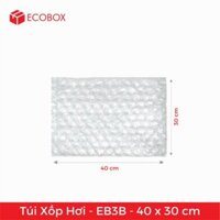 100 Túi Bóng Khí - Màng Xốp Hơi - EB3B - 40x30 cm