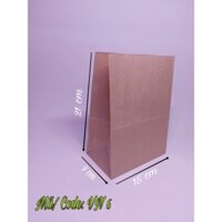 100 túi giấy kraft không có quai VN6