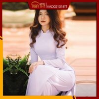 [100% Uy tín] Vải Áo Dài Học Sinh lụa Thái Tuấn cao cấp, Vải Áo dài trắng kèm Quần, siêu đẹp khổ 2m5 x 1m5