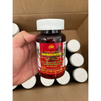 {100 viên} Aminoginseng Nhân Sâm Gà Đá bồi bổ tăng cường thể lực, tăng dẻo dai, tăng bo, tăng lực, phục hồi nội tạng