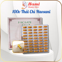 100 viên thải chì Haosani loại 1 hút chì thải độc tố da mặt