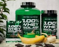 100 WHEY PROTEIN ISOLATE 2000G BANANA