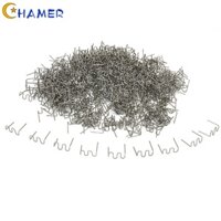 1000 Cái 0.8mm S Wave Staples cho Ốp lưng ô tô Bộ dụng cụ sửa chữa ghim nhựa [chamer]
