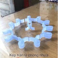 (1000 CÁI) Kẹp Gió La Phông- Móc Kẹp Trần Thả Trần Nhựa- Ke Nhựa Dắt Tấm Trần Thả-Khoá Gài Cố định Laphong