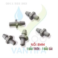 1000 cái nối 8mm 1 đầu trơn, 1 đầu gài