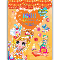 1000 Hình Dán Trang Phục Công Chúa - Công Chúa Hoa Lan Hồ Điệp Tái Bản