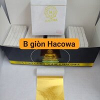 1000 Lá dát vàng Hacowa siêu bóng đẹp dát tượng phật, đồ nội thất, hoa quả