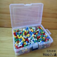 1000 miếng đinh ghim màu sắc hỗn hợp, đinh ghim nhựa, đinh ghim cho bảng kẹp, đinh ghim ảnh treo tường