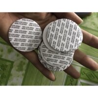 1000 miếng siu tự dính cho hủ nhựa 75ml 100ml 120ml 150ml 170ml, màng seal tự dính lọ nhựa pet, hdpe