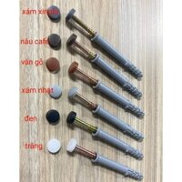 1000 Nút Nhựa Chụp Đầu Vít Lắp Đặt, Nhựa Dẻo Phi 8 10 12 13