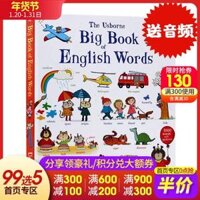 1000 từ các Usborne Big Book of Words English tiếng Anh từ lớn trẻ em cuốn sách cho trẻ sơ sinh Trẻ em gốc tiếng Anh từ điển Anh-Anh nhập khẩu đầy đủ màu sắc cuốn sách giải pháp từ vựng tông Đồ chơi giáo dục