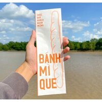 1000 túi bánh mì que, túi giấy đựng bánh mì que