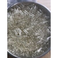 1000 Vỏ nang trong trong- viên nang gelatin rỗng -vỏ nang đóng bột thuốc #0