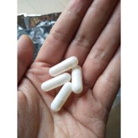1000 vỏ nhộng màu trắng, vỏ nhộng màu trắng sữa, viên nang capsule