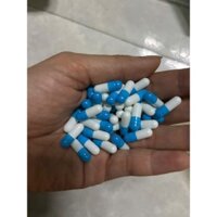 1000 Vỏ Viên Nang Rỗng Đóng Viên Thuốc Gà Đá, Vỏ Viên Nang Rỗng Đóng Viên Thuốc thú y, gia cầm size 3 màu đỏ đen