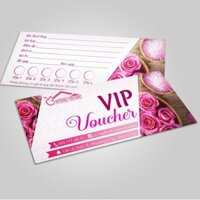 1.000 Voucher chỉ 400.000 đ / Giấy C300 / Kích thước 7 x16 cm