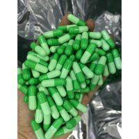 10.000 viên nang rỗng màu xanh lá đậm nhạt size 0, vỏ nang cứng làm viên thuốc đông y size 0