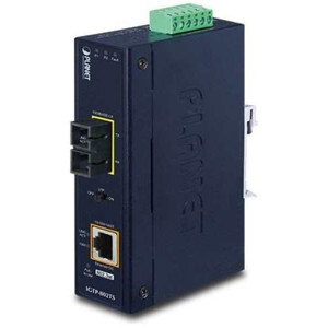 1000BASE-X to 10/100/1000BASE-T PoE+ Media Converter PLANET IGTP-802TS