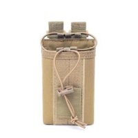 1000D Nylon Chiến Thuật Molle Bộ Đàm Túi Đựng Đài Phát Thanh Quân Đội Túi Gói Thể Thao Mặt Dây Chuyền Săn Bắn Tạp Chí Mag Túi Màu sắc Tân