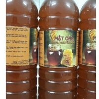 1000ml Mật ong tự nhiên đặc sánh cam kết hàng xịn