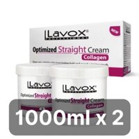 [1.000mlx2] Thuốc duỗi tóc Lavox collagen tím