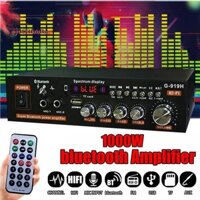 1000w G919H Bộ khuếch đại công suất gia đình HIFI Bluetooth 5.0 Âm thanh khuếch đại âm thanh Loa siêu trầm Loa khuếch đại USB Phích cắm EU
