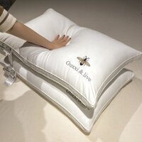 100%100% lõi gối cotton, gối sợi đậu nành, gối hỗ trợ cổ ba chiều, gối khách sạn năm sao
