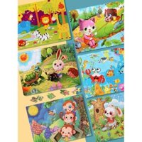 100/200 mảnh ghép hình trẻ em bằng gỗ cho bé thông minh 3 đến 6-4-5-7-8-10 tuổi đồ chơi cho bé trai và bé gái