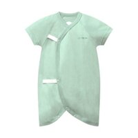 10070 - 3M/6M Romper kimono Xanh lá Misty Jade