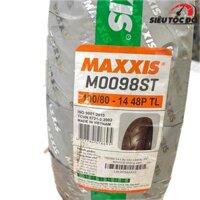 100/80-14 Lốp sau Liberty /PCX MAXXiS không săm