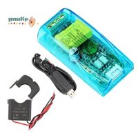100a PZEM 004T 3.0 Wattmeter + Mở CT + TTL Sang Cáp USB Kwh Meter Volt Amp Test Module cho TTL COM2 / COM3 / COM4